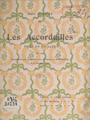 cover image of Les accordailles